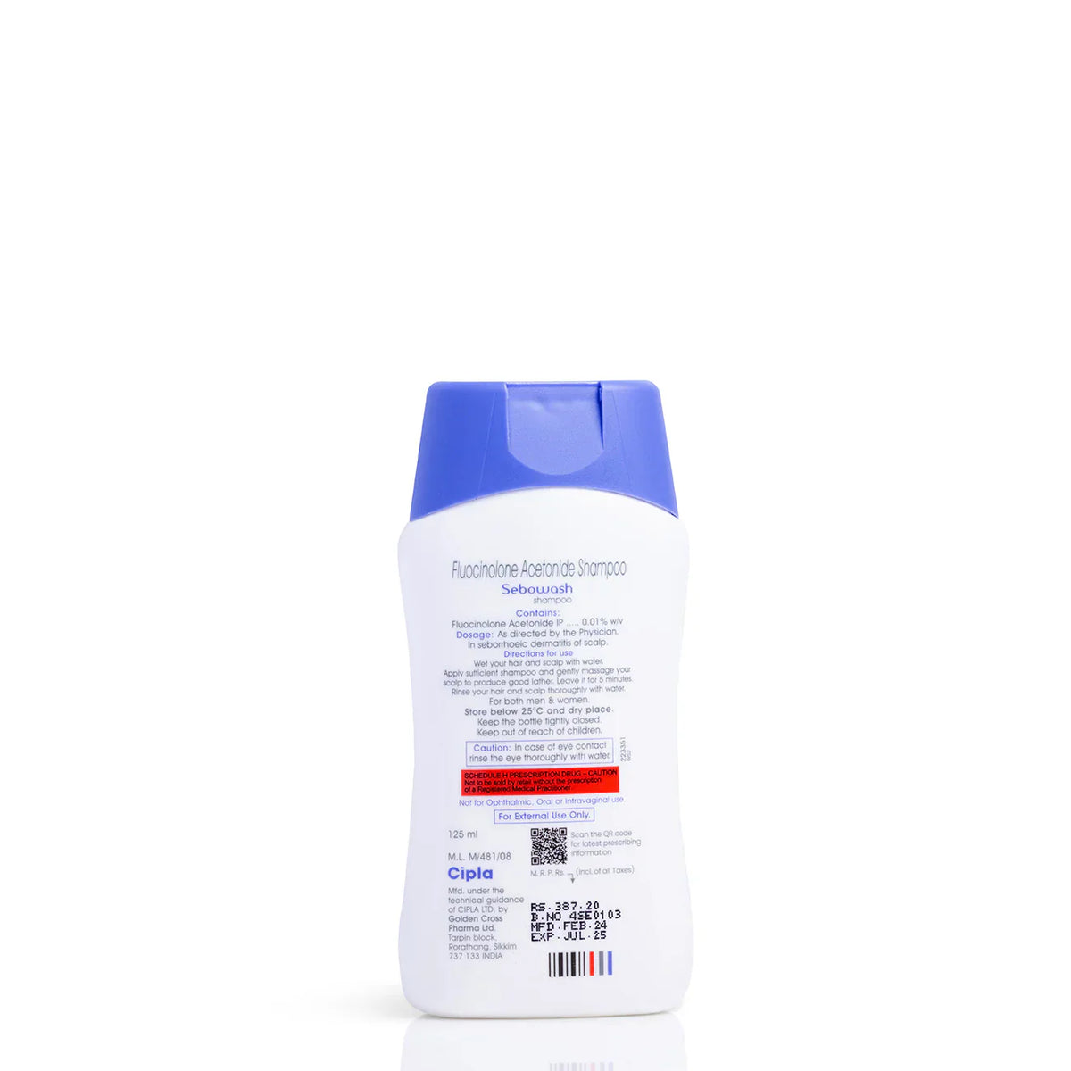 Sebowash Lotion Sebowash Shampoo – Skiynse Dermatologique